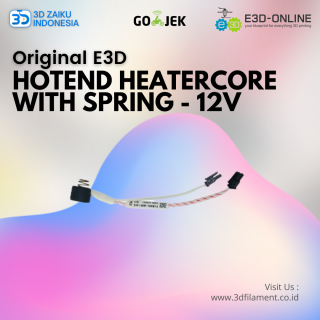 Original E3D Revo Hotend Heatercore Replacement Heater with Spring - 12V